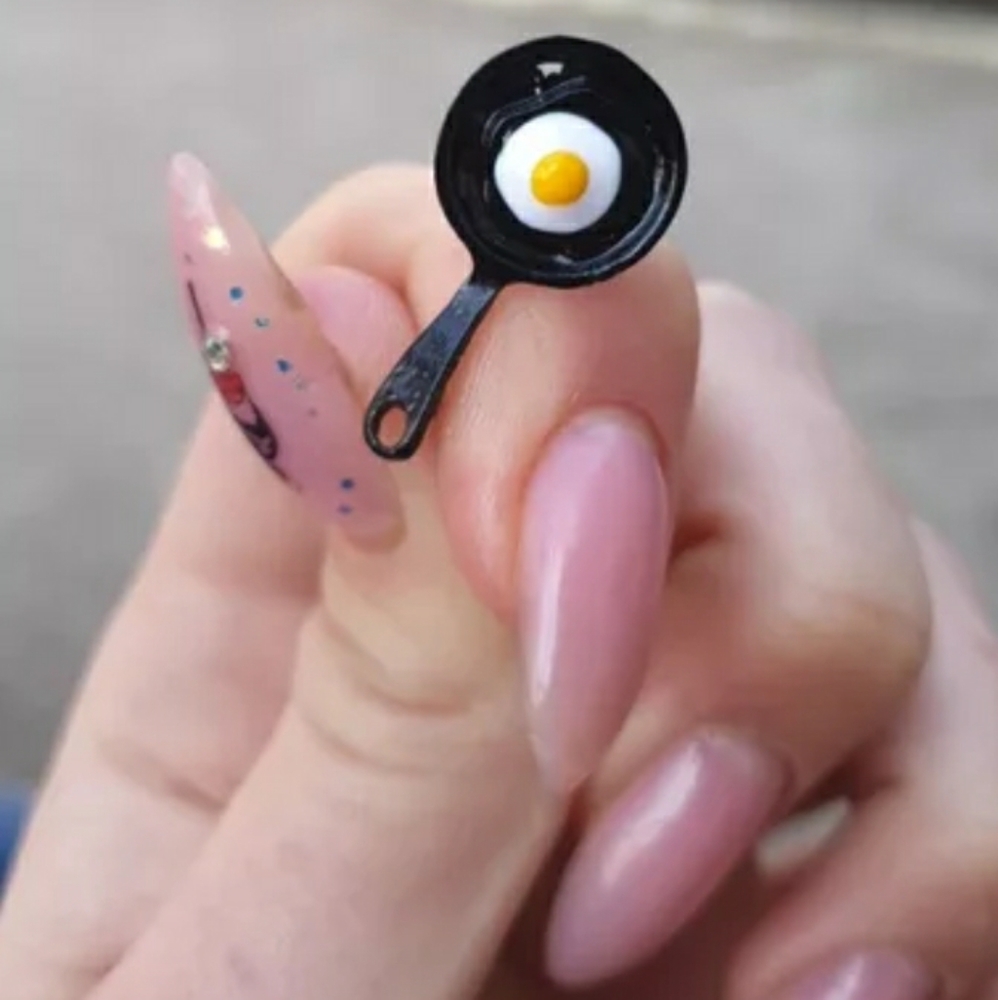 👩‍🍳Eggs Fry Pan & Spatula Earrings👩‍🍳